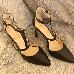 Nine West black heels
